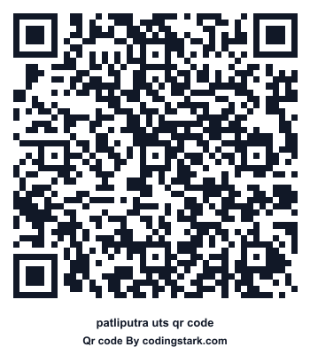 Patliputra UTS QR Code