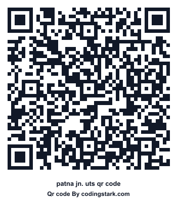 Patna Jn. UTS QR Code