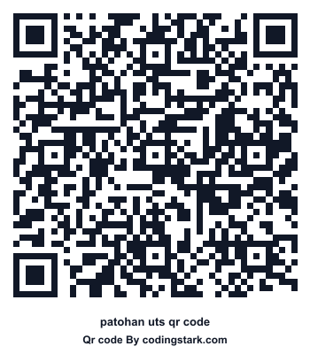 Patohan UTS QR Code