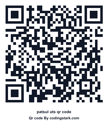Patsul UTS QR Code