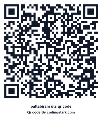 Pattabiram UTS QR Code
