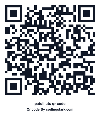 Patuli UTS QR Code