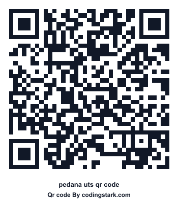 Pedana UTS QR Code