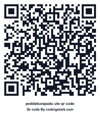 Peddakurapadu UTS QR Code