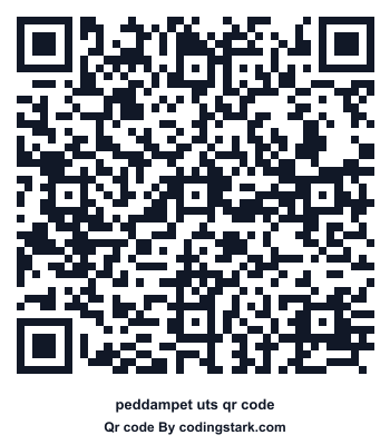 Peddampet UTS QR Code