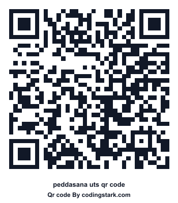 Peddasana UTS QR Code