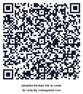 Peeplee-ka-bas UTS QR Code