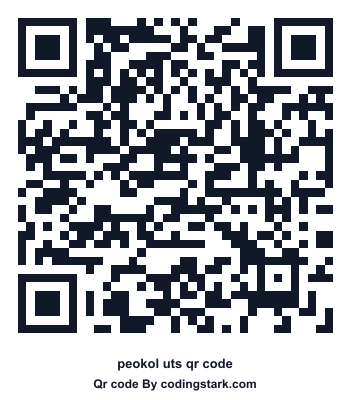 Peokol UTS QR Code