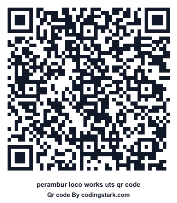 Perambur Loco Works UTS QR Code