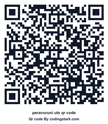 Peravuruni UTS QR Code