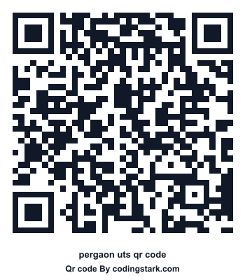 Pergaon UTS QR Code