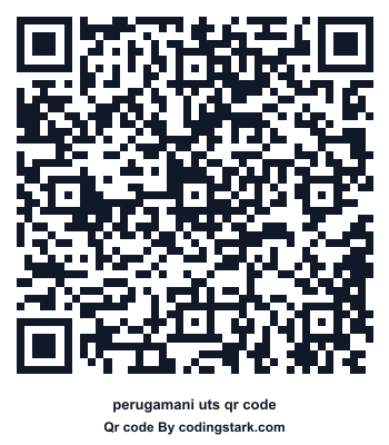 Perugamani UTS QR Code