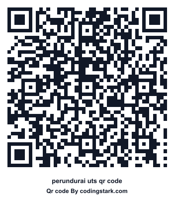 Perundurai UTS QR Code