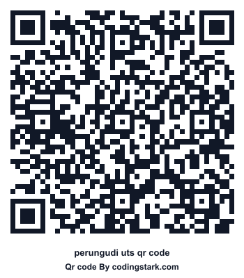 Perungudi UTS QR Code