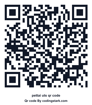 Pettai UTS QR Code