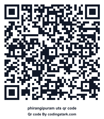 Phirangipuram UTS QR Code