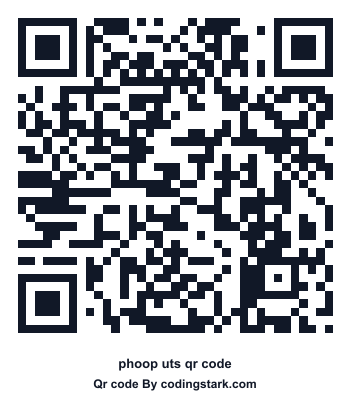 Phoop UTS QR Code