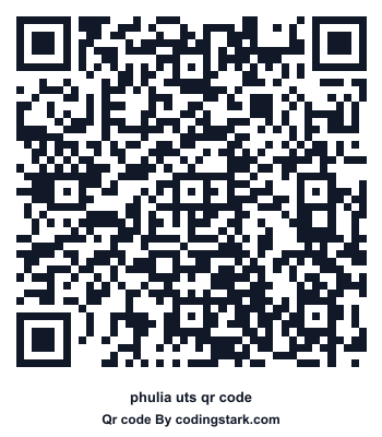 Phulia UTS QR Code