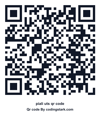 Piali UTS QR Code
