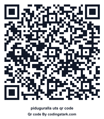 Piduguralla UTS QR Code