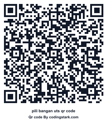 Pili Bangan UTS QR Code