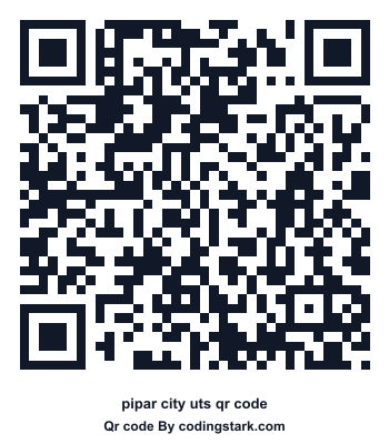 Pipar City UTS QR Code