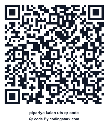 Pipariya Kalan UTS QR Code
