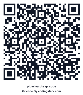 Pipariya UTS QR Code