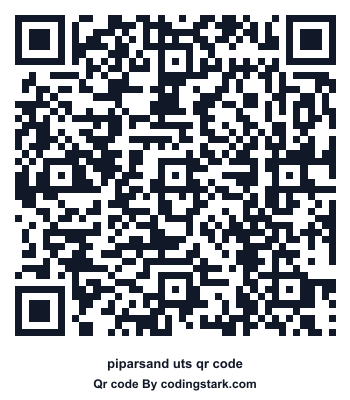 Piparsand UTS QR Code