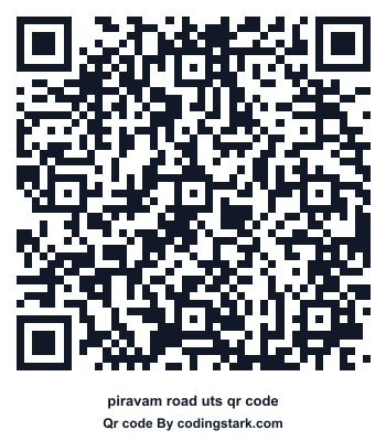 Piravam Road UTS QR Code
