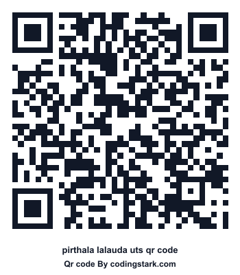 Pirthala Lalauda UTS QR Code