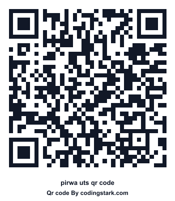 Pirwa UTS QR Code