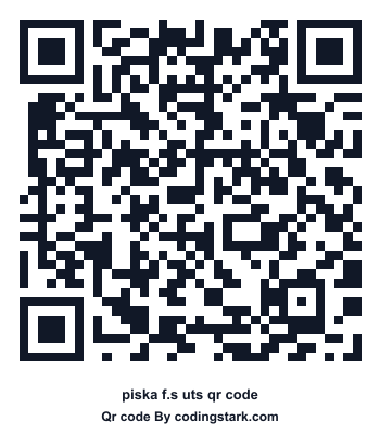 Piska F.s UTS QR Code