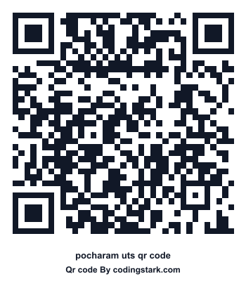 Pocharam UTS QR Code