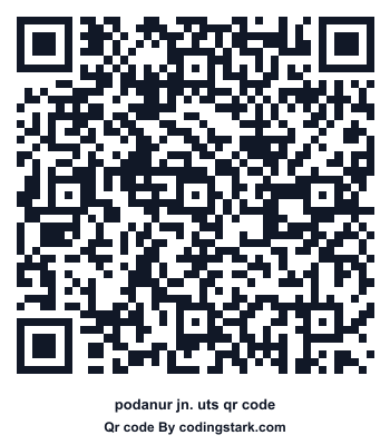 Podanur Jn. UTS QR Code