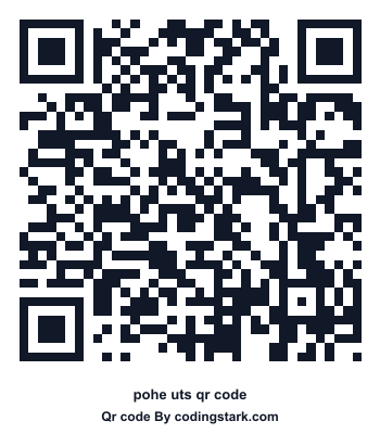 Pohe UTS QR Code