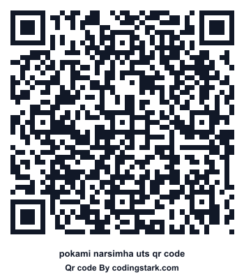Pokami Narsimha UTS QR Code