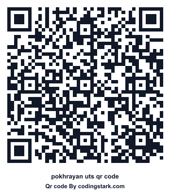 Pokhrayan UTS QR Code