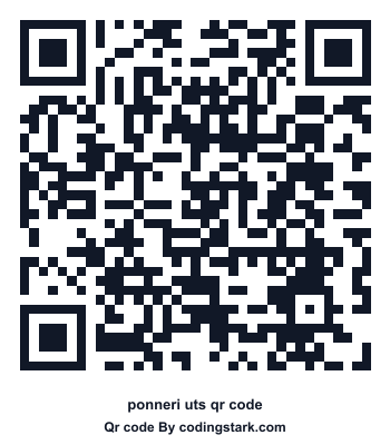 Ponneri UTS QR Code