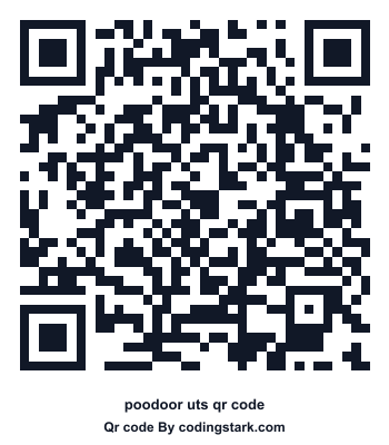 Poodoor UTS QR Code