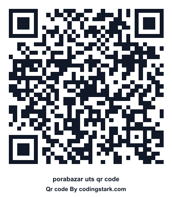 Porabazar UTS QR Code