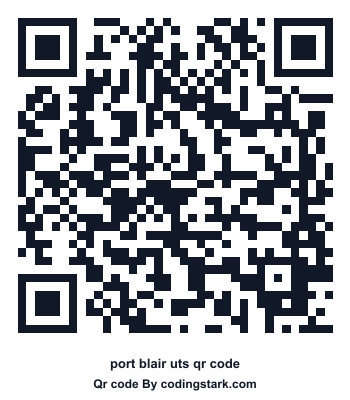 Port Blair UTS QR Code
