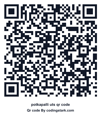 Potkapalli UTS QR Code
