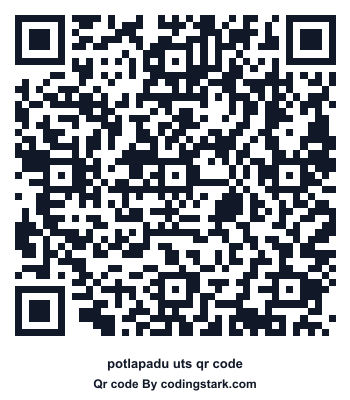 Potlapadu UTS QR Code