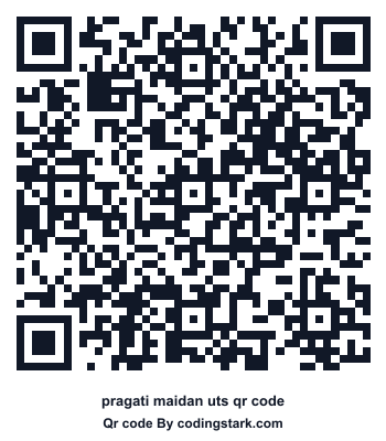 Pragati Maidan UTS QR Code