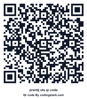 Prantij UTS QR Code