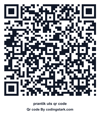 Prantik UTS QR Code