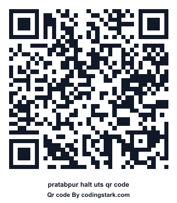 Pratabpur Halt UTS QR Code