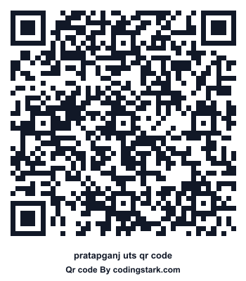 Pratapganj UTS QR Code