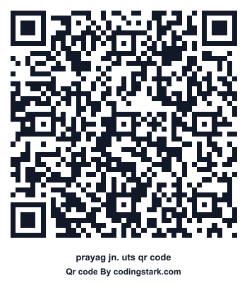 Prayag Jn. UTS QR Code